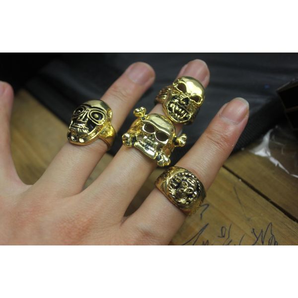 wholesale skull skeleton gothic alloy rings wholesale new gold and sliver pun wmtkuf dh_seller2010, Golden;silver
wholesale skull skeleton gothic alloy rings wholesale new gold and sliver pun wmtkuf dh_seller2010, Golden;silver