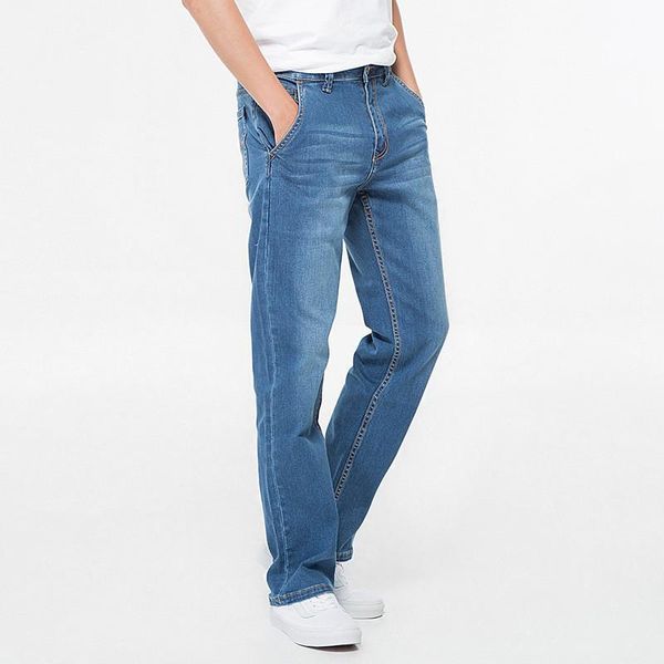 men's jeans 42 44 46 48 large size loose denim autumn and winter brand clothing anti-theft zipper pocket, Blue
men's jeans 42 44 46 48 large size loose denim autumn and winter brand clothing anti-theft zipper pocket, Blue