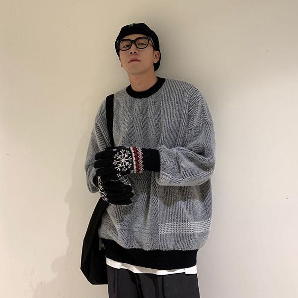 winter thick sweater men's warm fashion casual retro knitted pullover men wild korean o-neck sweater mens clothes -2xl, White;black
winter thick sweater men's warm fashion casual retro knitted pullover men wild korean o-neck sweater mens clothes -2xl, White;black