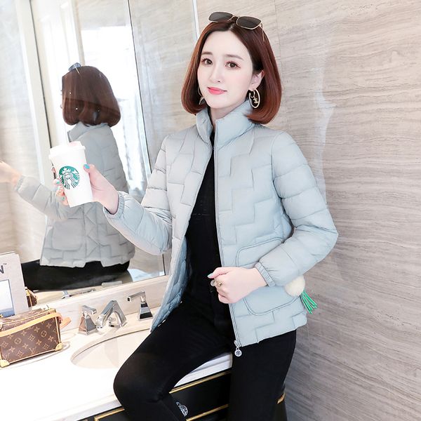 swallowing cotton short winter thin korean plus female size parka wave pattern padded jacket 02h, Black
swallowing cotton short winter thin korean plus female size parka wave pattern padded jacket 02h, Black