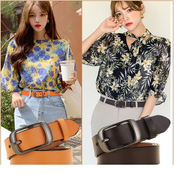 dinisiton new women genuine leather belt for female strap casual all-match ladies adjustable belts designer high quali jllqvs, Black;brown
dinisiton new women genuine leather belt for female strap casual all-match ladies adjustable belts designer high quali jllqvs, Black;brown