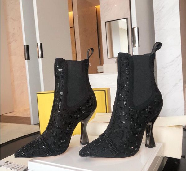 designer nano technology mesh cloth silk ladies cowhide classic fashion all-match selection italian leather outsole boots rhinestone wat, Black
designer nano technology mesh cloth silk ladies cowhide classic fashion all-match selection italian leather outsole boots rhinestone wat, Black
