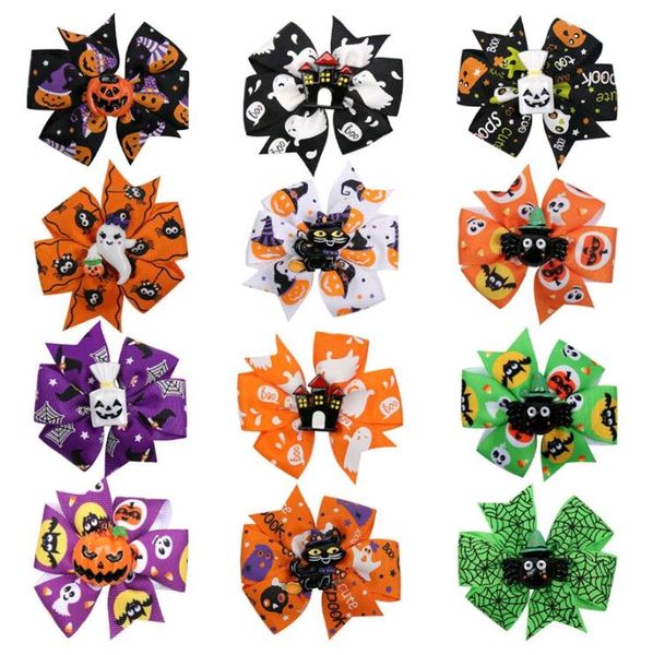 baby halloween bows barrettes grosgrain ribbon with clip girls kids ghost pumpkin baby girl pinwheel hair clips hair pin accessories wq154, Slivery;white
baby halloween bows barrettes grosgrain ribbon with clip girls kids ghost pumpkin baby girl pinwheel hair clips hair pin accessories wq154, Slivery;white
