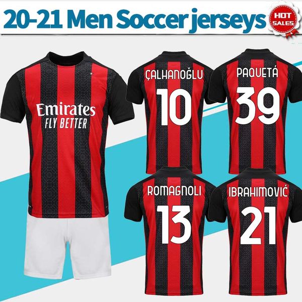 2021 men kit #21 ibrahimovic soccer jerseys home red black 20/21 soccer shirts romagnoli calhanoglu football uniforms with shorts, Black;yellow
2021 men kit #21 ibrahimovic soccer jerseys home red black 20/21 soccer shirts romagnoli calhanoglu football uniforms with shorts, Black;yellow