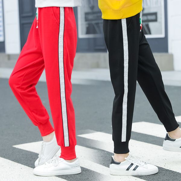 new arrival kids sports pants for girl teenagers side striped legins girls sports track pants kids knitted sweat trousers 4- lj201019, Blue 
new arrival kids sports pants for girl teenagers side striped legins girls sports track pants kids knitted sweat trousers 4- lj201019, Blue