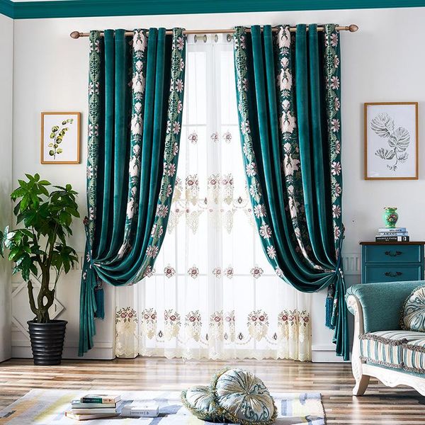 curtain & drapes fresh modern minimalist european-style embroidery shading curtains for living dining room bedroom.
curtain & drapes fresh modern minimalist european-style embroidery shading curtains for living dining room bedroom.