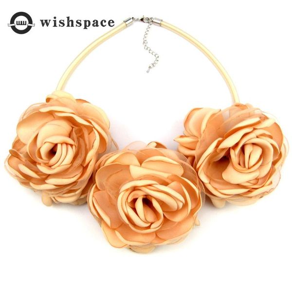 pendant necklaces cloth art flower woman necklace jewelry wholesale exaggerated red yellow sweater chain, Silver
pendant necklaces cloth art flower woman necklace jewelry wholesale exaggerated red yellow sweater chain, Silver