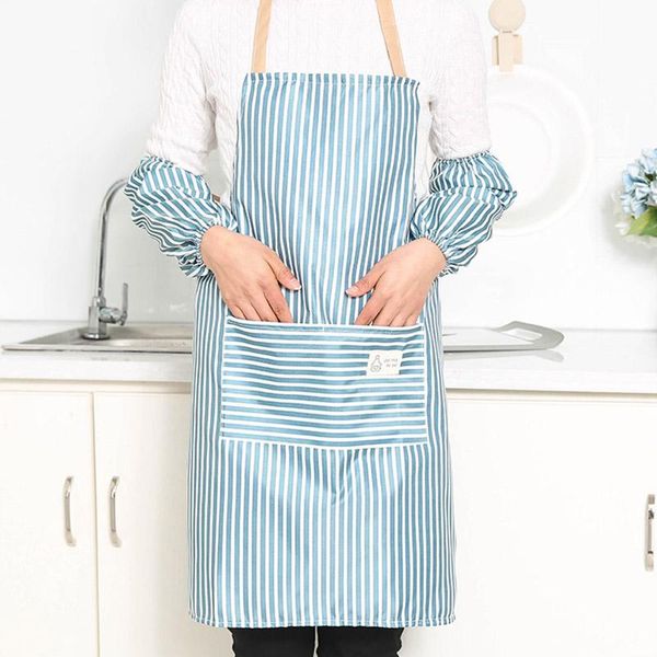 2020 antifouling women's kitchen waterproof apron oil-proof with oversleeve fashion creative bbq household for cooking baking
2020 antifouling women's kitchen waterproof apron oil-proof with oversleeve fashion creative bbq household for cooking baking