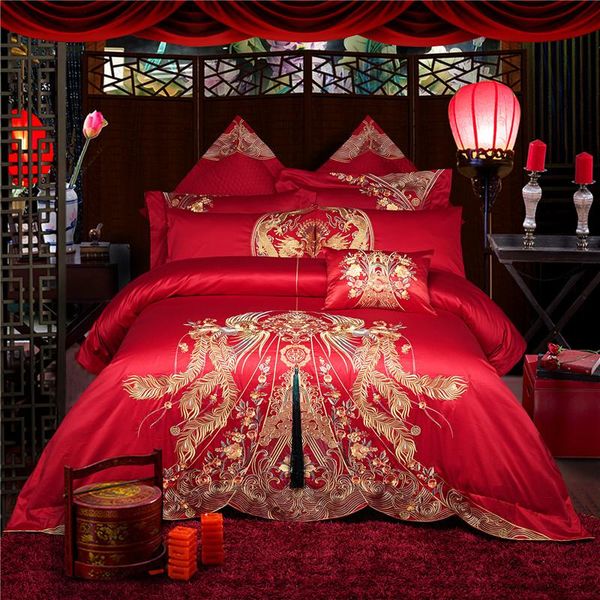 bedding sets 2021 9pcs king size embroidery duvet cover red bed set for girls pillowcases wedding decoration linen
bedding sets 2021 9pcs king size embroidery duvet cover red bed set for girls pillowcases wedding decoration linen