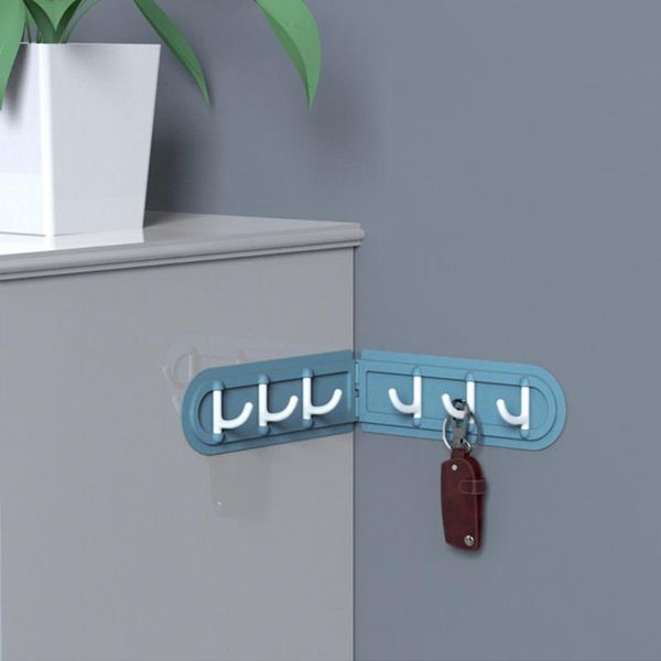 hooks & rails 5pcs foldable corner 6 hook key bag clothes holder home organization and storage for wall bathroom accessories
hooks & rails 5pcs foldable corner 6 hook key bag clothes holder home organization and storage for wall bathroom accessories