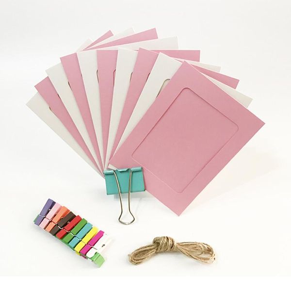 each party 10pcs pink blue paper frame with clips and 2m rope 6 inch wall p frame diy hanging picture al bbyrgb
each party 10pcs pink blue paper frame with clips and 2m rope 6 inch wall p frame diy hanging picture al bbyrgb
