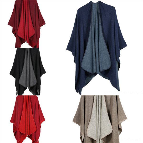 3tv shawl shl scarf with sleeve wool scarf patchwork plaid cardigan cape poncho tassel solid color winter warm cloak wrap, Black
3tv shawl shl scarf with sleeve wool scarf patchwork plaid cardigan cape poncho tassel solid color winter warm cloak wrap, Black