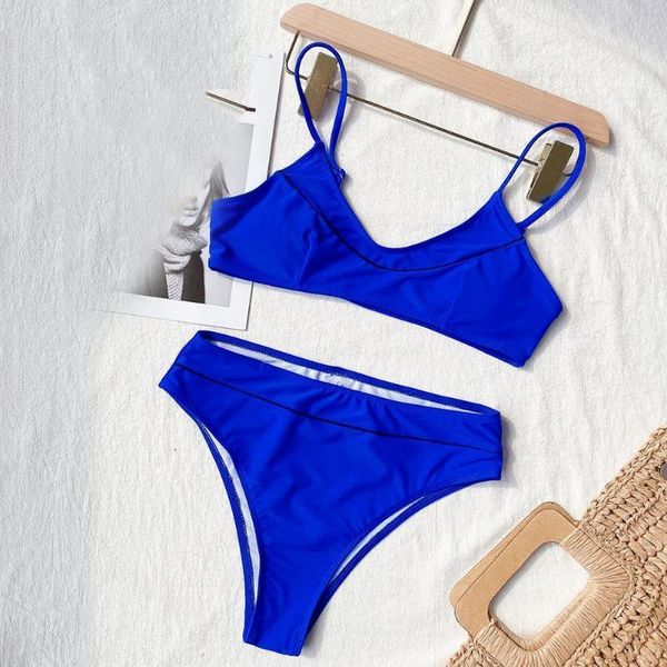 women's swimwear ladies swimsuit solid color bikini set split fashion beach q3b8, White;black
women's swimwear ladies swimsuit solid color bikini set split fashion beach q3b8, White;black