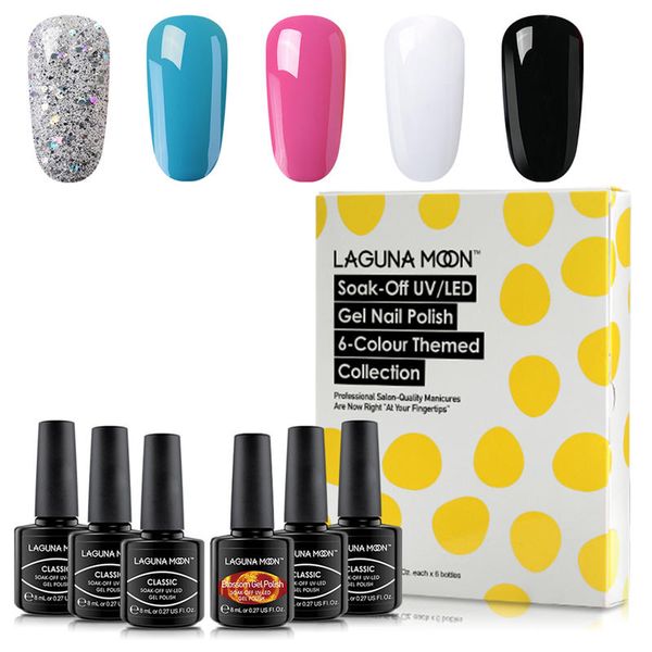 lagunamoon 6pcs mysterious galaxy gel polish set 8ml gift box sets blooming gel paint nail varnishes kit for manicure pedicure
lagunamoon 6pcs mysterious galaxy gel polish set 8ml gift box sets blooming gel paint nail varnishes kit for manicure pedicure