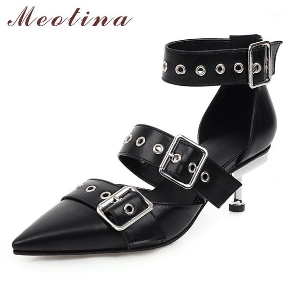 dress shoes meotina high heels women pumps buckle kitten ankle strap fashion pointed toe lady spring plus size 34-461, Black
dress shoes meotina high heels women pumps buckle kitten ankle strap fashion pointed toe lady spring plus size 34-461, Black