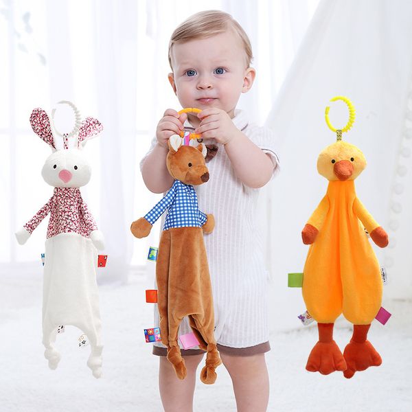 newborn baby plush stuffed toys cartoon animal bear soothe appease towel with rattle soft blankets comforting towel sleeping toy q1215
newborn baby plush stuffed toys cartoon animal bear soothe appease towel with rattle soft blankets comforting towel sleeping toy q1215