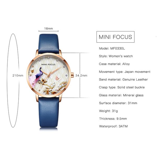 minifocus элегантные женские кварцевые часы леди кожа мода синий наручные часы женщины повседневная водонепроницаемые девушки часы жена пода, Slivery;brown
minifocus элегантные женские кварцевые часы леди кожа мода синий наручные часы женщины повседневная водонепроницаемые девушки часы жена пода, Slivery;brown