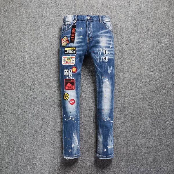 vaqueros hombre autumn new bootcut jeans for men slim fit cloth stretch jeans blue tight beggar pants pantalon homme1
vaqueros hombre autumn new bootcut jeans for men slim fit cloth stretch jeans blue tight beggar pants pantalon homme1