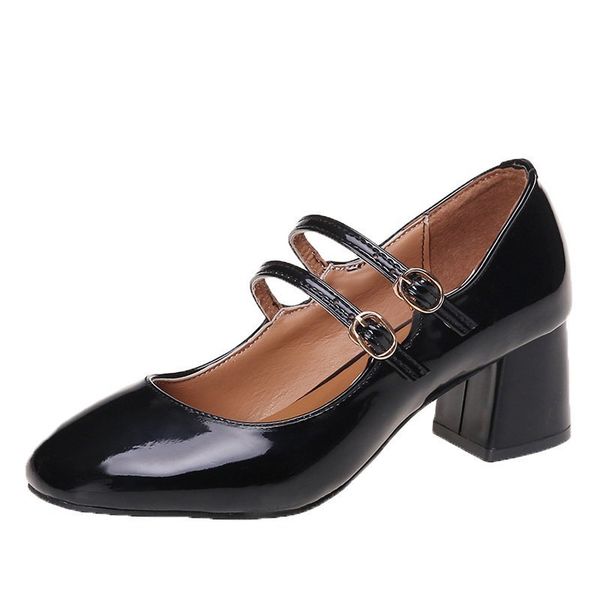 2021 the new dual fixed jump square women shoe wedding pu leather proof water bombs female round foot 9gbw, Black
2021 the new dual fixed jump square women shoe wedding pu leather proof water bombs female round foot 9gbw, Black