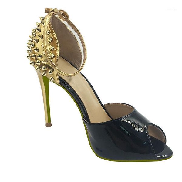 customized color size 34-45 8cm/10cm/12cm studs back peep toe ankle strap women high heels sandals shoes1, Black
customized color size 34-45 8cm/10cm/12cm studs back peep toe ankle strap women high heels sandals shoes1, Black