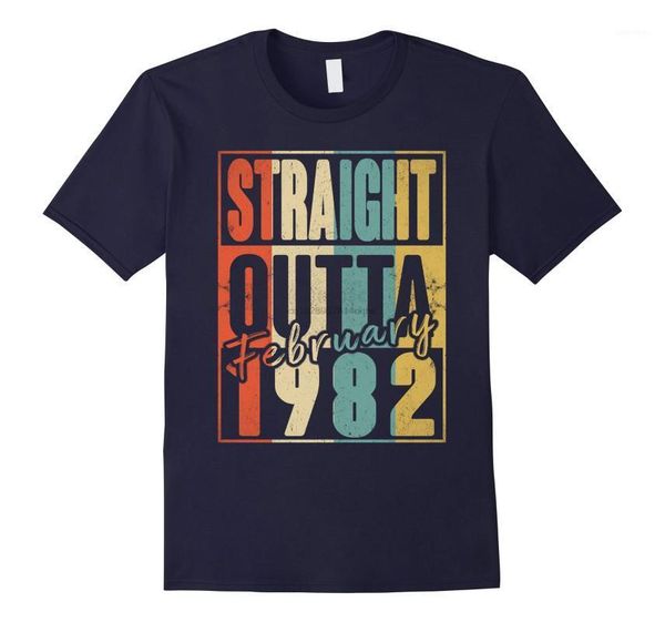 men t shirt straight outta retro february 1982 36th birthday gift 36 yrs-rt women tshirts1, White;black
men t shirt straight outta retro february 1982 36th birthday gift 36 yrs-rt women tshirts1, White;black