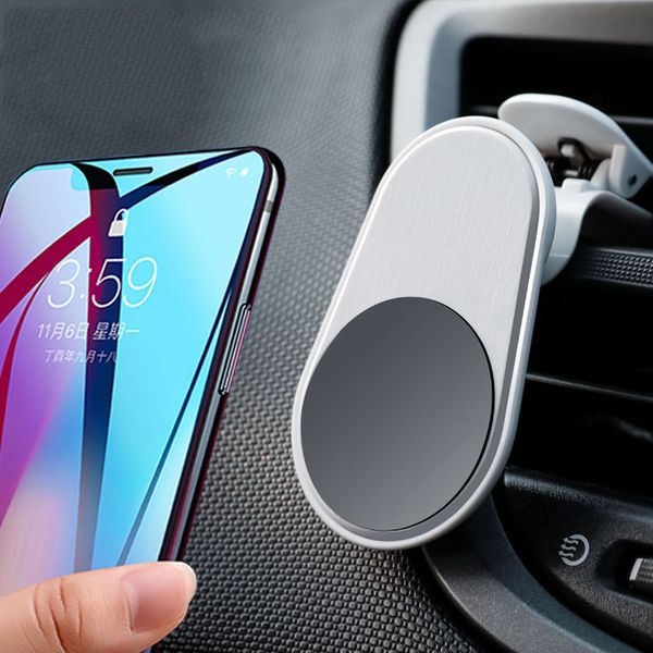 light weight aluminium alloy magnetic air vent car mount phone holder metal holder for navigation keep phone protected from scratch
light weight aluminium alloy magnetic air vent car mount phone holder metal holder for navigation keep phone protected from scratch