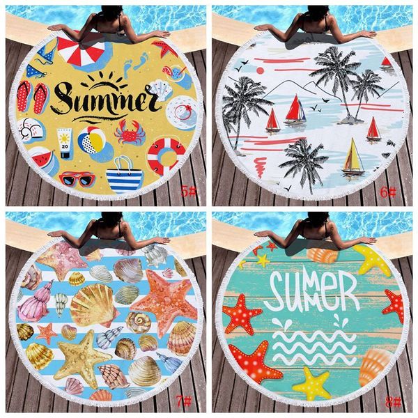 round tassel beach towel bed 150cm cover yoga mat soft polyester table cloth printed outdoor camping picnic towels dbc b1st2
round tassel beach towel bed 150cm cover yoga mat soft polyester table cloth printed outdoor camping picnic towels dbc b1st2