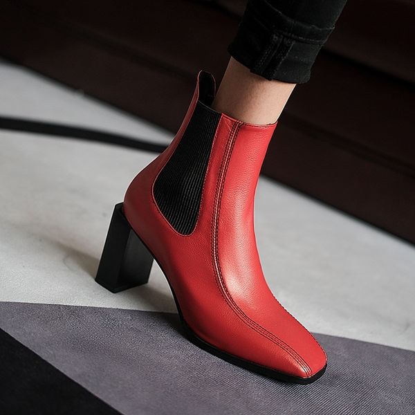 2021 genuine women's boots leather new winter shoes black woman ladies ankle 42 tvif
2021 genuine women's boots leather new winter shoes black woman ladies ankle 42 tvif