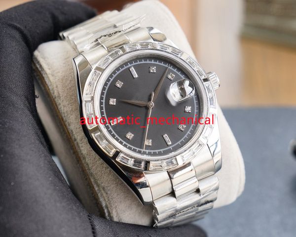 fashion multiple styles mens watch 41mm stainless steel diamond bezel automatic mechanical 904l sapphire luxury wristwatches ar353, Slivery;brown
fashion multiple styles mens watch 41mm stainless steel diamond bezel automatic mechanical 904l sapphire luxury wristwatches ar353, Slivery;brown