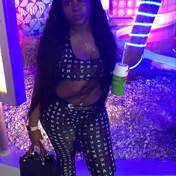 fashion women ethika two piece set shark print vest bra + pants leggings sports suit shark print summer outfits designer crop tracksuit, Gray
fashion women ethika two piece set shark print vest bra + pants leggings sports suit shark print summer outfits designer crop tracksuit, Gray