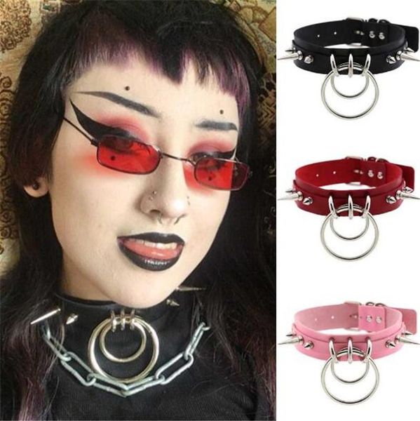 chokers trendy choker with rivets collar women man leather necklace punk jewelry on the neck circle chocker aesthetic gothic accessories, Golden;silver
chokers trendy choker with rivets collar women man leather necklace punk jewelry on the neck circle chocker aesthetic gothic accessories, Golden;silver