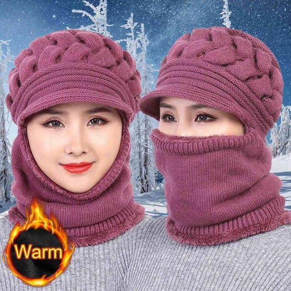 2020 new winter winter joker thick woolen cap plus warm velvet scarf knit cap, Blue;gray
2020 new winter winter joker thick woolen cap plus warm velvet scarf knit cap, Blue;gray