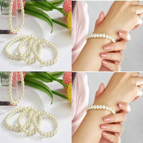 white elastic faux beige lots new bracelet pearl bridal bracelets 24pcs home003 vaxiz, Black
white elastic faux beige lots new bracelet pearl bridal bracelets 24pcs home003 vaxiz, Black