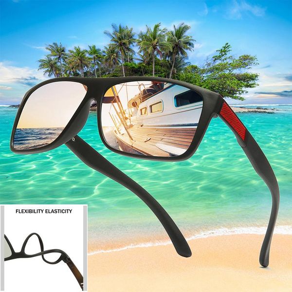 sunglasses tr90 polaroid square flexible driving rubber sun glasses men polarized sunglases for women, White;black
sunglasses tr90 polaroid square flexible driving rubber sun glasses men polarized sunglases for women, White;black