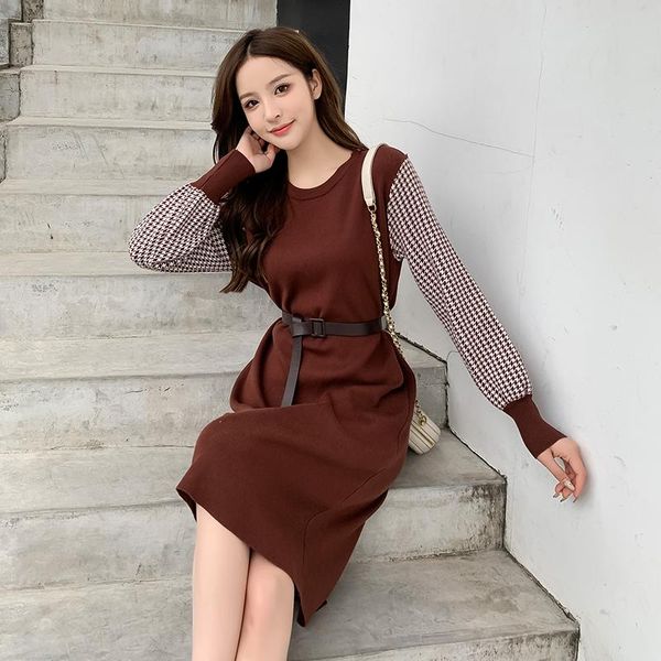 casual dresses make the knitting dress female qiu dong long sleeves loose show thin plover within joining together of a hair, Black;gray
casual dresses make the knitting dress female qiu dong long sleeves loose show thin plover within joining together of a hair, Black;gray