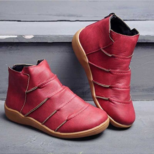 women boots 2020 autumn winter retro ankle boots fashion pu leather casual flat short zapatos de mujer warm botas, Black
women boots 2020 autumn winter retro ankle boots fashion pu leather casual flat short zapatos de mujer warm botas, Black