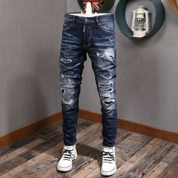 2021 new american streetwear fashion men dark blue slim fit destroyed ripped jeans punk trousers hip hop pants hombre umi1
2021 new american streetwear fashion men dark blue slim fit destroyed ripped jeans punk trousers hip hop pants hombre umi1