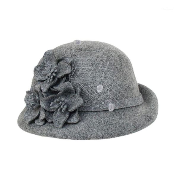 womens 1920s vintage faux felt bucket hat with flower mesh veil embellished winter autumn prom trimmed bowler cap1, Blue;gray
womens 1920s vintage faux felt bucket hat with flower mesh veil embellished winter autumn prom trimmed bowler cap1, Blue;gray