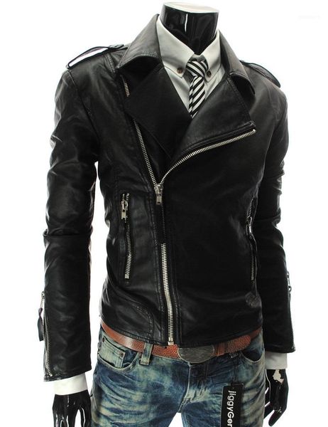 wholesale- personality more zipper leather euramerican style of new fund of 2016 autumn winters locomotive men's leather coat lapels1, Black
wholesale- personality more zipper leather euramerican style of new fund of 2016 autumn winters locomotive men's leather coat lapels1, Black
