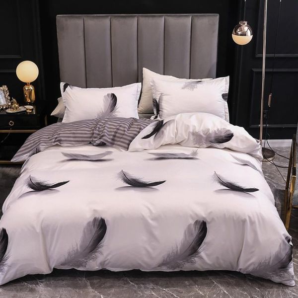 bedding sets feather design 3pcs/set duvet cover set marbling comforter geometric pillowcases use for home el bedroom
bedding sets feather design 3pcs/set duvet cover set marbling comforter geometric pillowcases use for home el bedroom