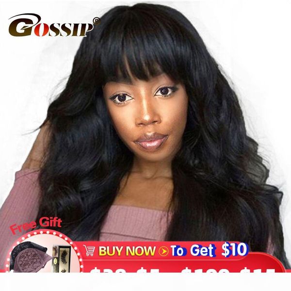 pre plucked 360 wigs with bangs glueless lace frontal wig human hair brazilian body wave lace wig with bangs for women remy hair, Black
pre plucked 360 wigs with bangs glueless lace frontal wig human hair brazilian body wave lace wig with bangs for women remy hair, Black