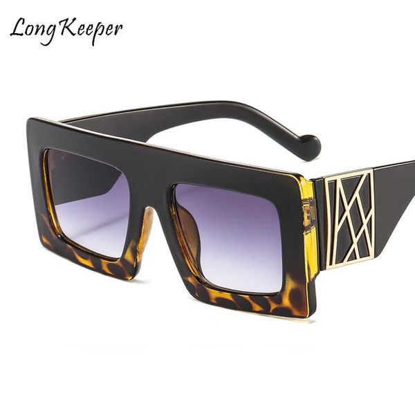 sunglasses brand design oversized for women summer black glasses fashion square shades goggles uv400, White;black
sunglasses brand design oversized for women summer black glasses fashion square shades goggles uv400, White;black