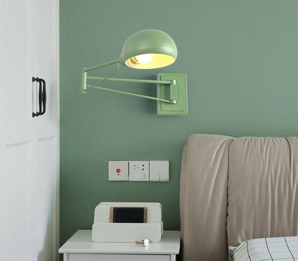 wall lamp modern metal creative bedroom bedside light on the scalable long arm work read and writing
wall lamp modern metal creative bedroom bedside light on the scalable long arm work read and writing