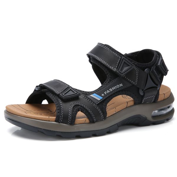 polali quality genuine high of men will see casual male footwear, flat, breathable leather sandals 6hb2, Black;brown
polali quality genuine high of men will see casual male footwear, flat, breathable leather sandals 6hb2, Black;brown