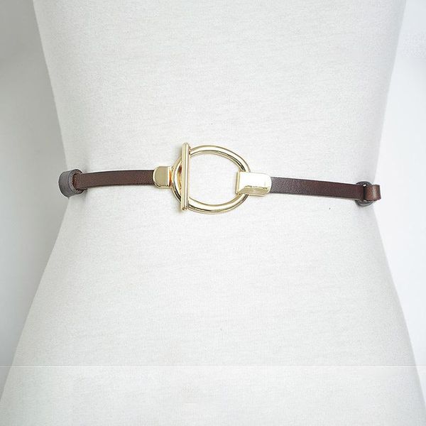 women's new genuine leather belt head into cowhide women's elastic leather belt fashion thin waistband wholesale, Black;brown
women's new genuine leather belt head into cowhide women's elastic leather belt fashion thin waistband wholesale, Black;brown