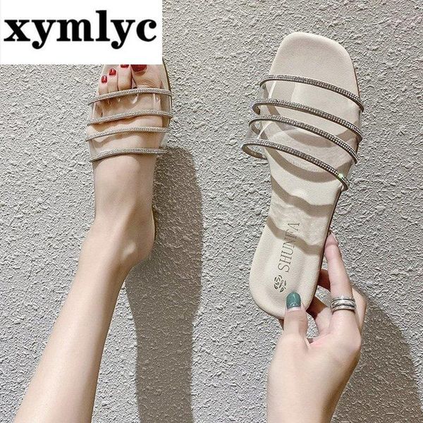slippers 2021 female sandals korean version of the transparent word drag wild non-slip women wear fashion women1, Black
slippers 2021 female sandals korean version of the transparent word drag wild non-slip women wear fashion women1, Black
