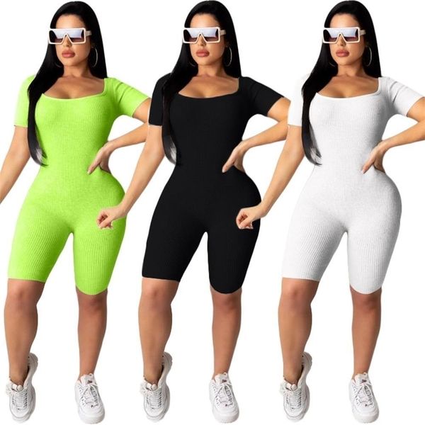 summer knit ribbed bodycon playsuit square collar backless bodysuit femme rompers lace up hollow out club outfits 2020 t200704, Black;white
summer knit ribbed bodycon playsuit square collar backless bodysuit femme rompers lace up hollow out club outfits 2020 t200704, Black;white