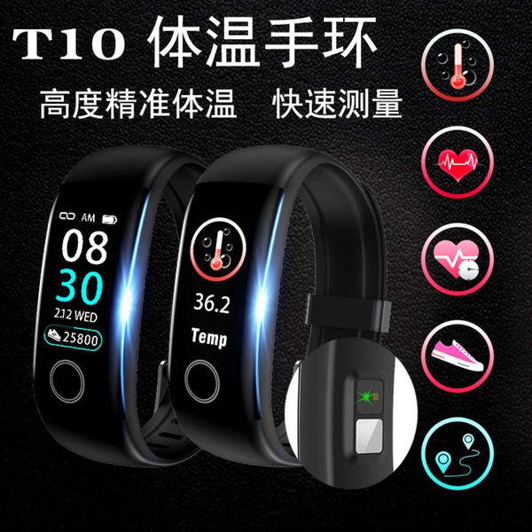 t10 body temperature intelligent bracelet heart rate and blood prsure monitor step ip67 waterproof
t10 body temperature intelligent bracelet heart rate and blood prsure monitor step ip67 waterproof