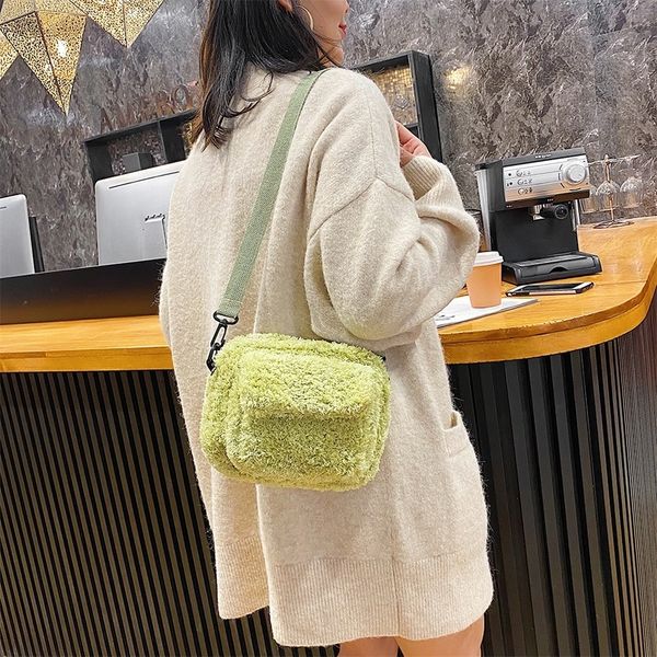 lady plush student school clutch simple solid zipper messenger shoulder bag tote fashion exquisite shopping bag
lady plush student school clutch simple solid zipper messenger shoulder bag tote fashion exquisite shopping bag