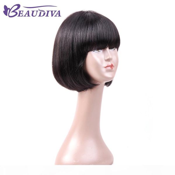 beaudiva боб парик с челкой pre щипковых natural hairline бразильском straight короткие человеческих волос парики для чернокожих женщин, Black;brown
beaudiva боб парик с челкой pre щипковых natural hairline бразильском straight короткие человеческих волос парики для чернокожих женщин, Black;brown